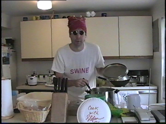 Cook with Stefan  circa 1995