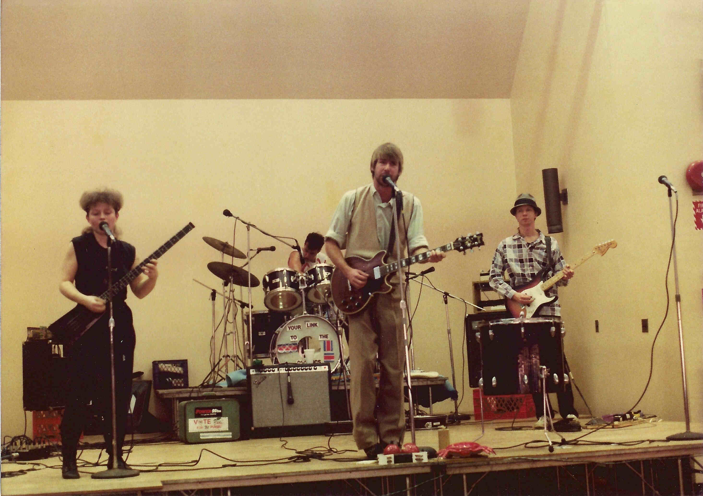 Bucks County Community College, Newtown, PA  circa November 2, 1984