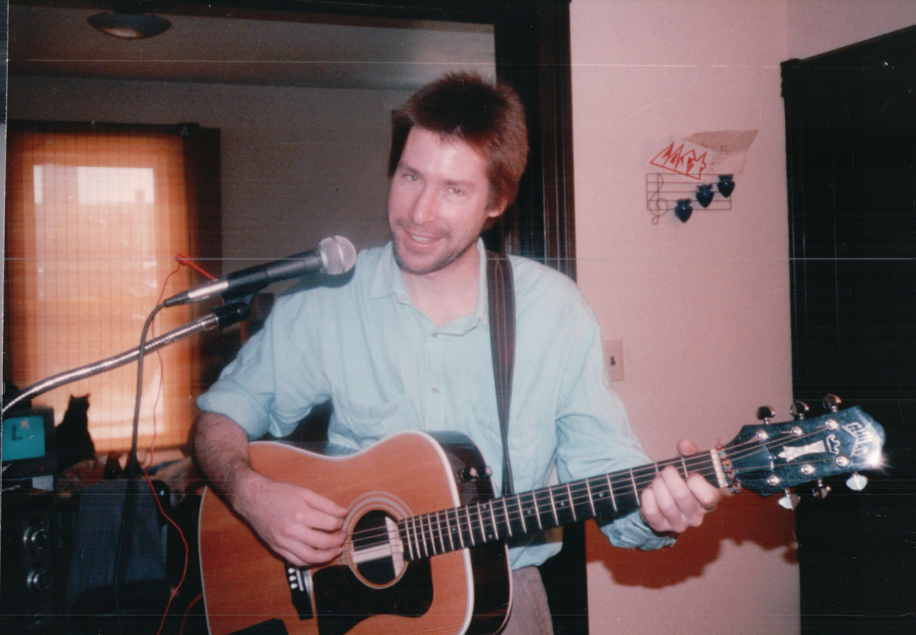 Recording at Attic Studios, Lansdale, Pennsylvania circa 1987